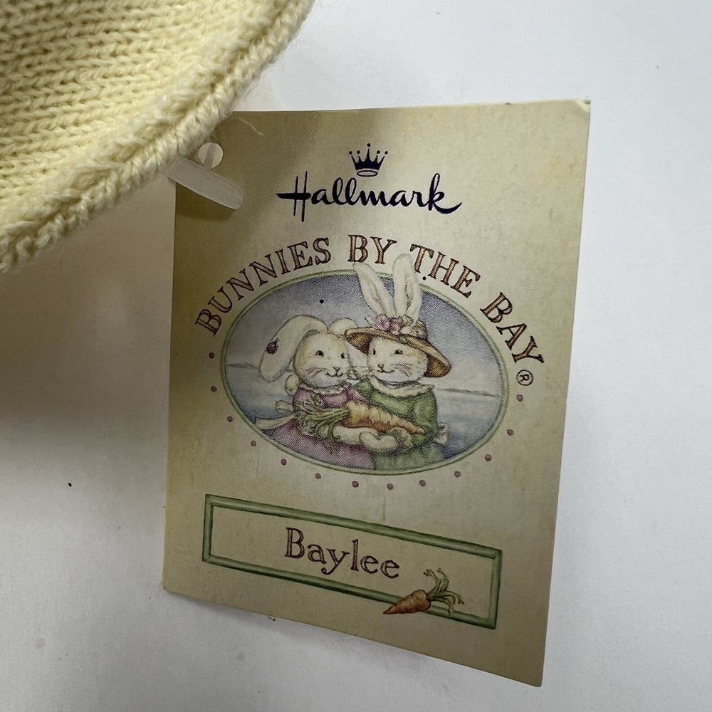 Bunnies By The Bay Baylee Rabbit Bunny Plush 11" Stuffed Animal Hallmark Toy - Picture 8 of 15